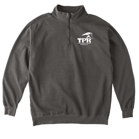 2nd Career Starts Here, a Pepper Comfort Colors Quarter Zip Pullover