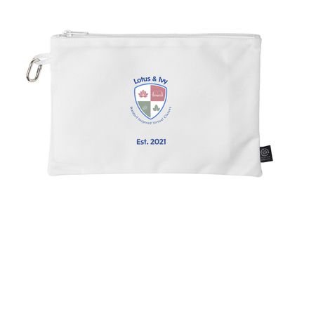NEW! Lotus & Ivy Merch- Pouches!, a White Grove Go-Go Pouch