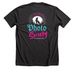 dog photographer. (t-shirt version), a Dark Grey Heather Premium Unisex Tee (back-view)