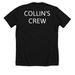COTA for Collin's Journey, a Solid Black Blend Premium Unisex Tee (back-view)