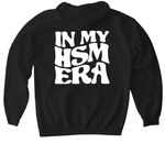 In My HSM Era Hoodie, a Black Gildan Softstyle Pullover Hoodie (back-view)
