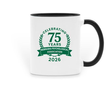 NPA&nbsp; Mugs, a Black Two-Tone Ceramic Mug
