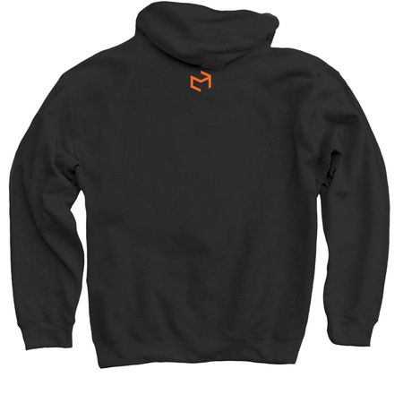 you matter hoodie, a Black Pullover Hoodie (back-view)