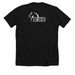 Pesto, a Solid Black Blend Premium Unisex Tee (back-view)
