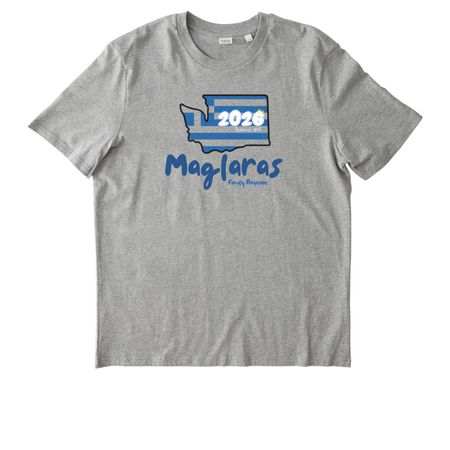 Adult Shirts: Front Design, a Heather Grey Stanley/Stella Unisex Creator 2.0 Tee