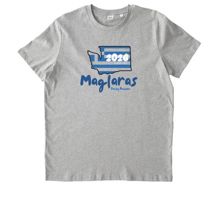 Adult Shirts: Front Design, a Heather Grey Stanley/Stella Unisex Crafter Tee