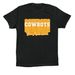 Cowboy Pride, a Vintage Black Premium Cotton Tee