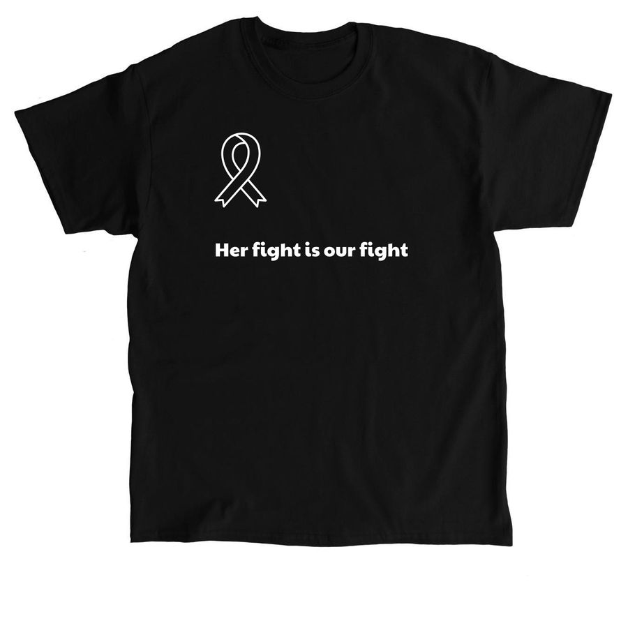 Help Robin Stay Strong During Treatment, a Black Classic Unisex Tee