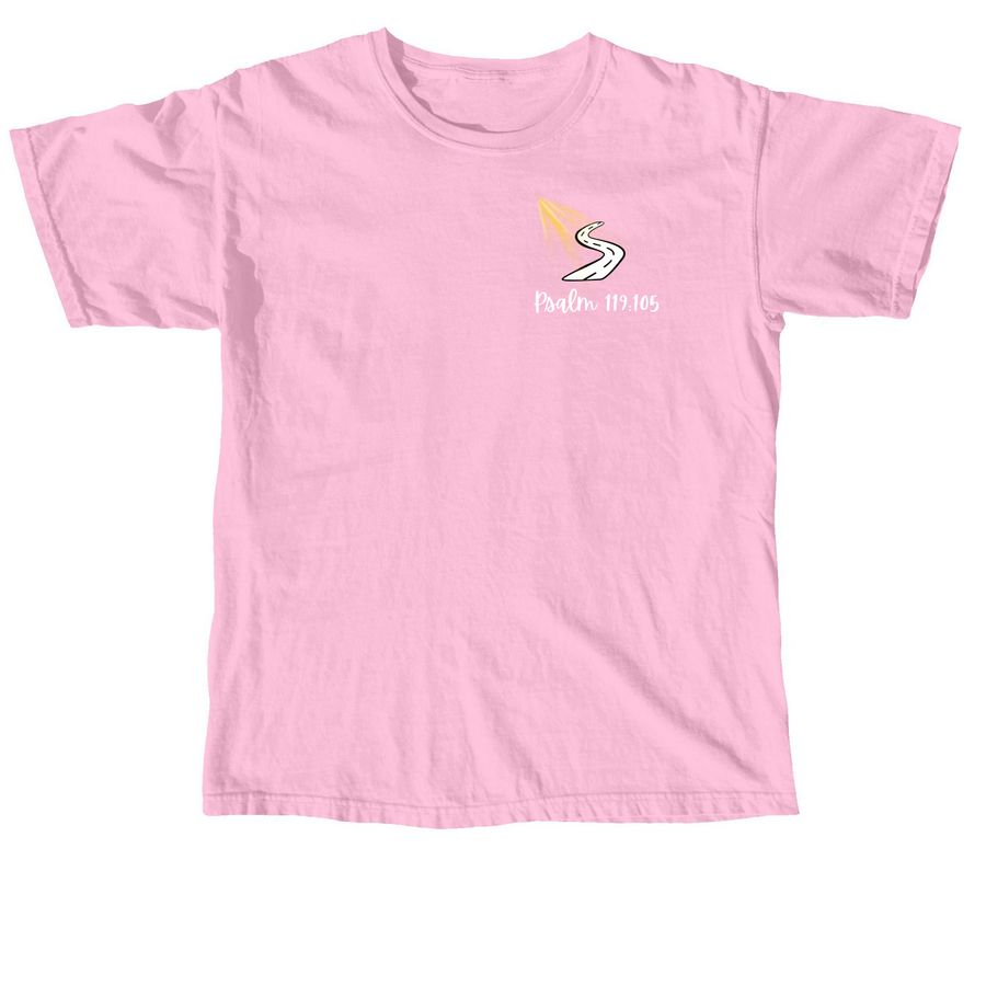 T-shirt & Hoodie (Psalm 119:105), a Blossom Comfort Colors Unisex Tee