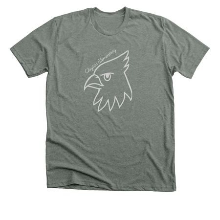 Profile of a Cardinal, a Deep Heather Premium Unisex Tee