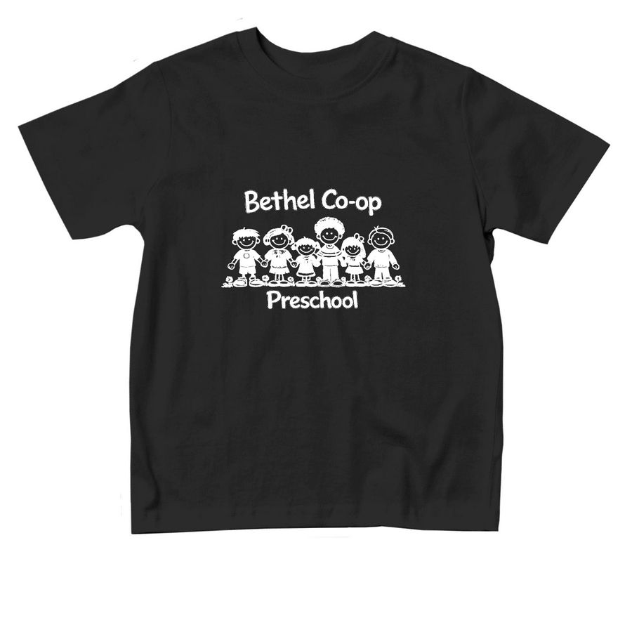 Toddler (White Design), a Black Toddler Tee