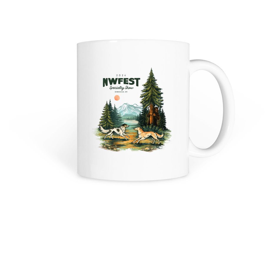 NWFest Mugs - Coat Color Swap!, a White Coffee Mug