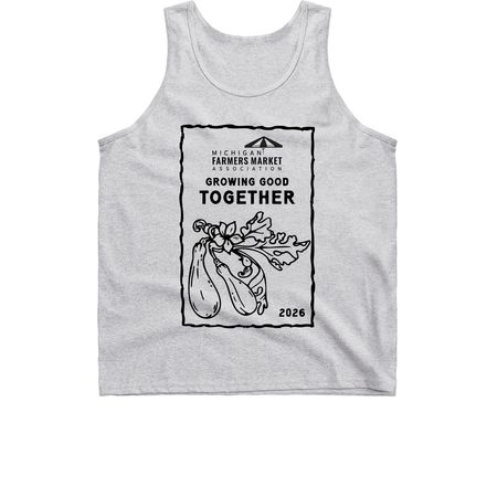 Growing Good Together, a Sport Grey Classic Unisex Tank Top