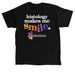 Histology Makes Me Smile, a Black Classic Unisex Tee