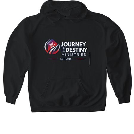 Classic JTDM Pullover, a Black Gildan Softstyle Pullover Hoodie