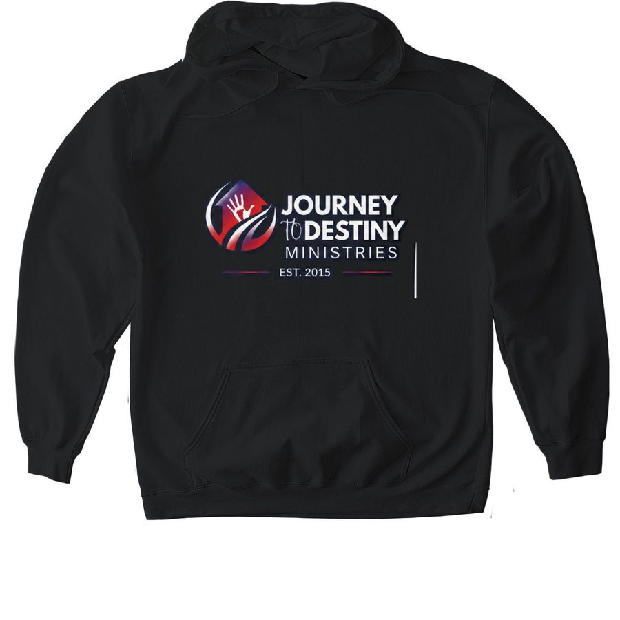 Classic JTDM Pullover, a Black Gildan Softstyle Pullover Hoodie