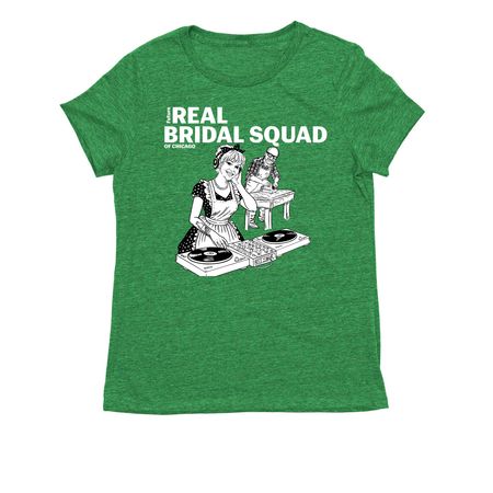 Bridal Squad, a Enviro Green Allmade Eco Triblend Women?s Tee