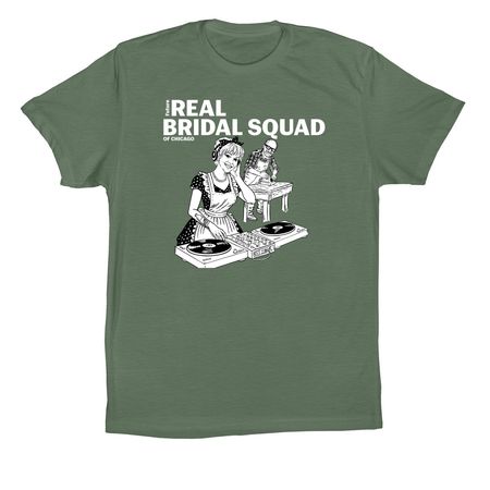 Bridal Squad, a Pine Premium Cotton Tee