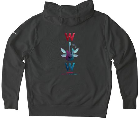 Worth Over Worry Project, a Anthracite Nike Club Fleece Pullover Hoodie
