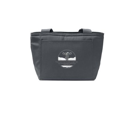 Birthstone Breastmilk Cooler, a Grey Steel Insulated Lunch Tote