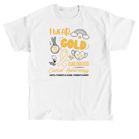 I Wear Gold????, a White Classic Unisex Tee