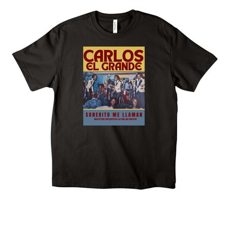 Carlos El Grande "Sonerito"&nbsp;, a Black Unisex Heavyweight Tee
