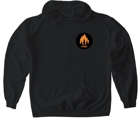 ?Wear the Mission: FFRP Shirts, a Black Gildan Softstyle Pullover Hoodie