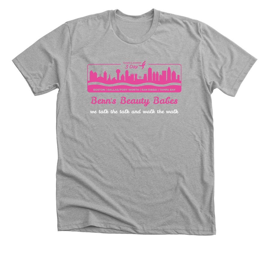 Dear Mom..., a Athletic Heather Premium Unisex Tee