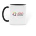 Estamos Aqu? Mugs, a Black Two-Tone Ceramic Mug (back-view)