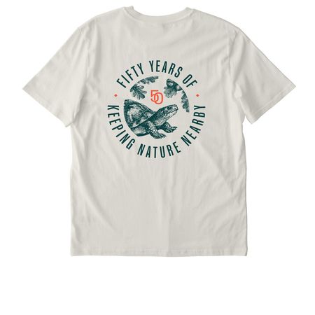 Box Turtle ? Light, a Natural Raw Stanley/Stella Unisex Creator 2.0 Tee