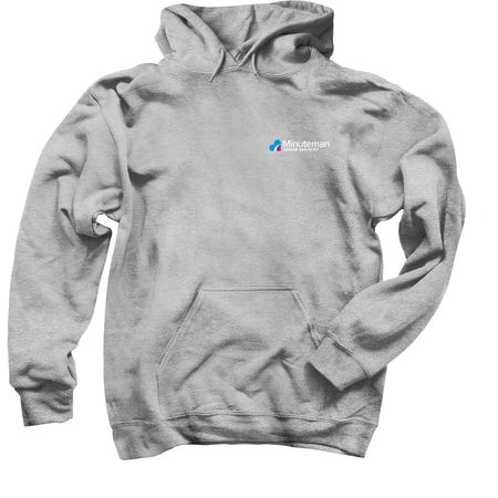 Minuteman Senior Services Shirts, a Sport Grey Pullover Hoodie