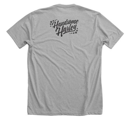 REFLECTION OF PERFECTION, a Athletic Heather Premium Unisex Tee (back-view)