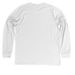 Love is Love, a Solid White Blend Premium Long Sleeve Tee (back-view)