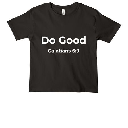 Do Good Project Tee, a Black Youth Heavyweight Tee