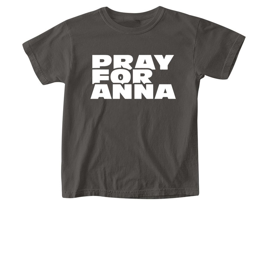 Pray for Anna - Youth Shirt, a Pepper Comfort Colors Youth Tee