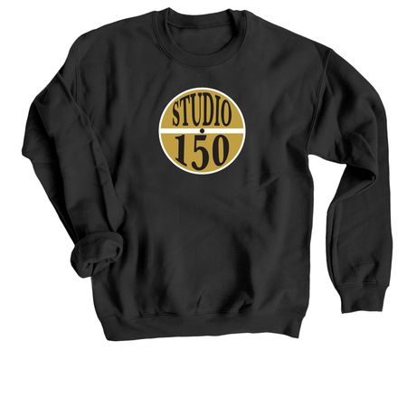 STUDIO 150 Classic, a Black Crewneck Sweatshirt