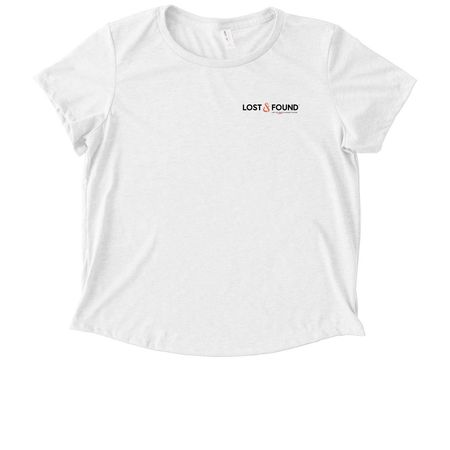 Resilience Champions Campaign Option 2, a Fairly White Allmade Eco Triblend Women?s Scoop Neck Tee