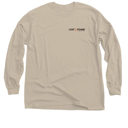 Resilience Champions Campaign Option 2, a Sand Classic Long Sleeve Tee