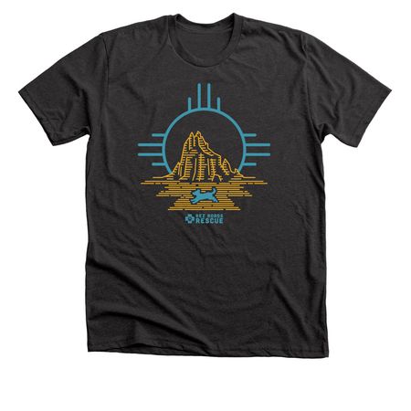 Shiprock Pubby, a Dark Grey Heather Premium Unisex Tee