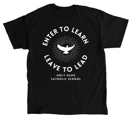 HNCS Dove, a Black Classic Unisex Tee
