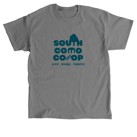 South Como Co-op Shirts, a Charcoal Classic Unisex Tee