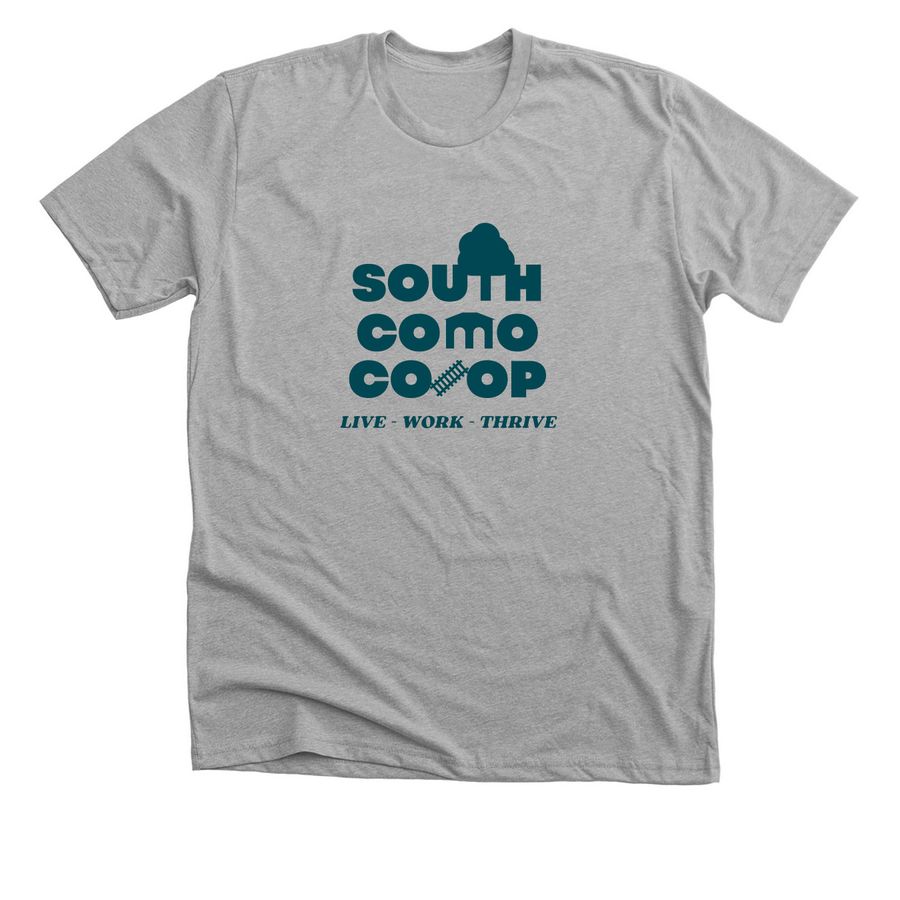 South Como Co-op Shirts, a Athletic Heather Premium Unisex Tee