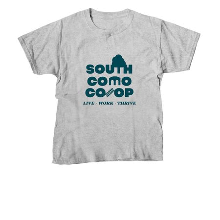 South Como Co-op Shirts, a Sport Grey Youth Unisex Tee
