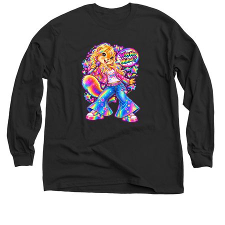 Hillary Fluff, a Black Classic Long Sleeve Tee