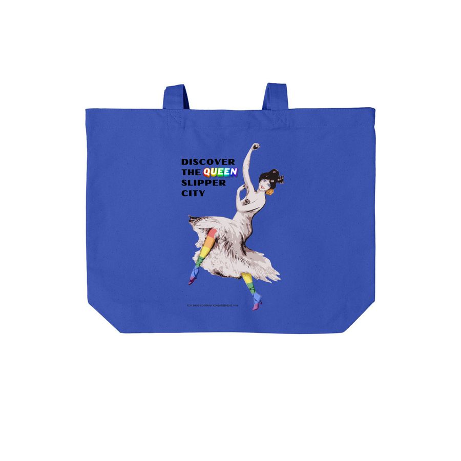 Pride 26 tote, a True Royal Cotton Canvas Tote Bag