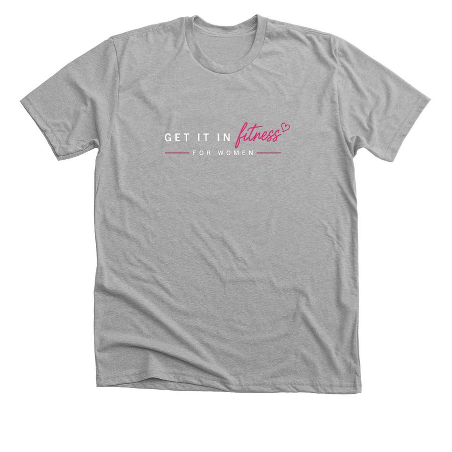 GIIF? Signature Tee, a Athletic Heather Premium Unisex Tee