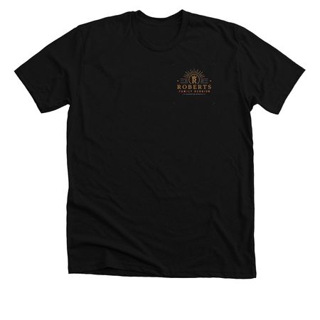 Black Cookoff Shirt, a Solid Black Blend Premium Unisex Tee
