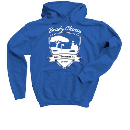 Youth Store-Brady Cheney Charity Golf&nbsp;, a Royal Blue Youth Pullover Hoodie