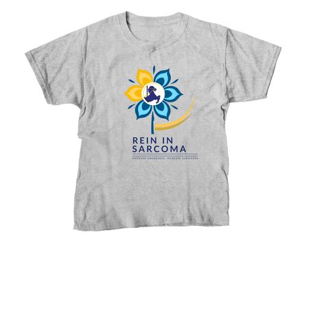 Sunflower Awareness, a Sport Grey Youth Unisex Tee