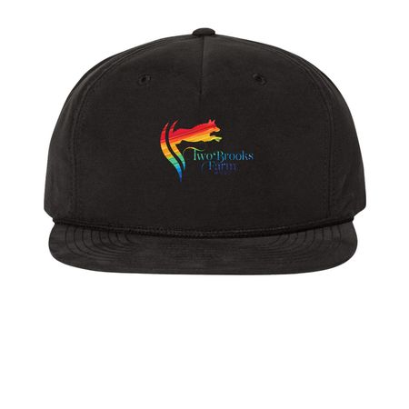 HATS!, a Black Printed Umpqua Snapback Cap